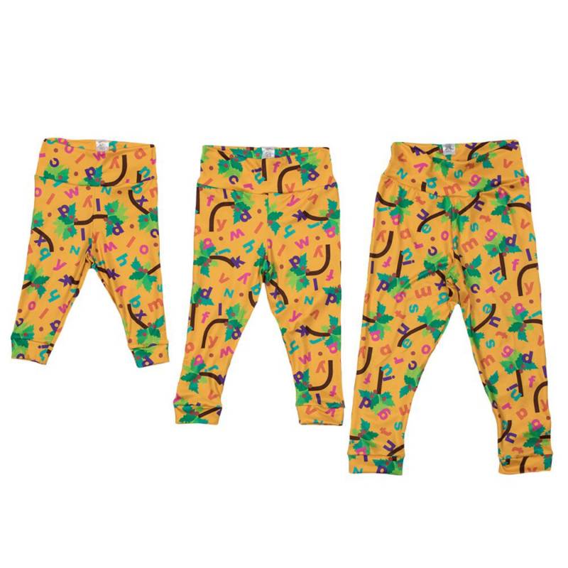 Bumblito Leggings - Chicka Chicka Boom Boom ABC&#039;s S (50 - 68) von Bumblito