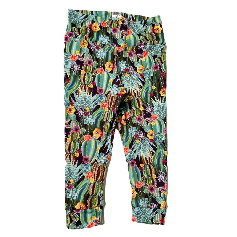 Bumblito Leggings - Midnight Bloom S (50 - 68) von Bumblito