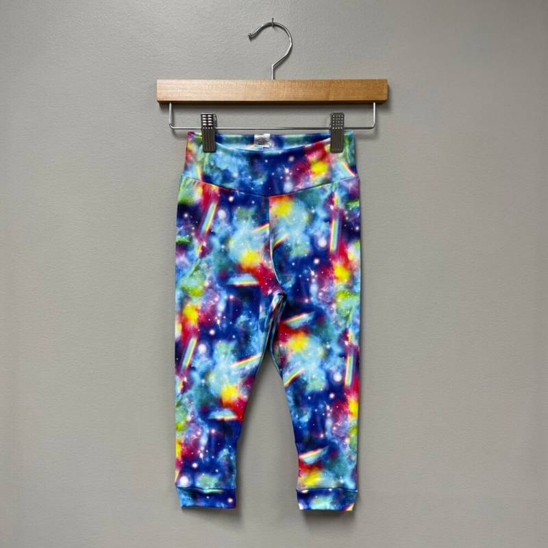 Bumblito Leggings - S (50 - 68) Rainbow Galaxy von Bumblito