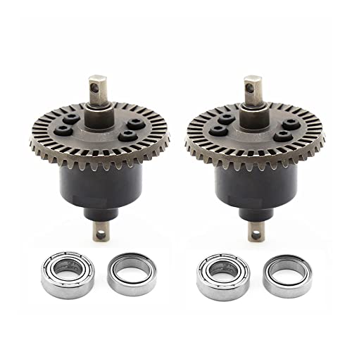 Bumdenuu 2 StüCke Vorne Hinten Differential mit Lager für Traxxas Slash VXL Stampede 1/10 RC Auto Upgrade Teile von Bumdenuu