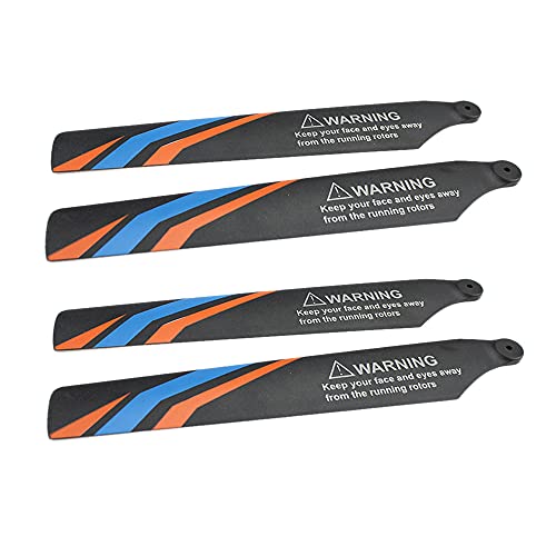 Bumdenuu 4 Stück Hauptblatt-Propeller für WLtoys XK K127 Fernsteuerung, Helikopter, Flugzeug, Drohne, Ersatzteile, Upgrade-Zubehör Bumdenuu 4 Stück Hauptblatt-Propeller für WLtoys XK K127 Fernsteuerung, Helikopter, Flugzeug, Drohne, Ersatzteile, Upgrade-Zubehör von Bumdenuu