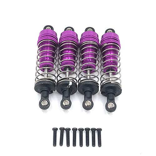 Bumdenuu 4 Stück Stoßdämpfer aus Metall für 124019 124018 144001 Zubehör für Autoersatzteile, Violett Bumdenuu 4 Stück Stoßdämpfer aus Metall für 124019 124018 144001 Zubehör für Autoersatzteile, Violett von Bumdenuu