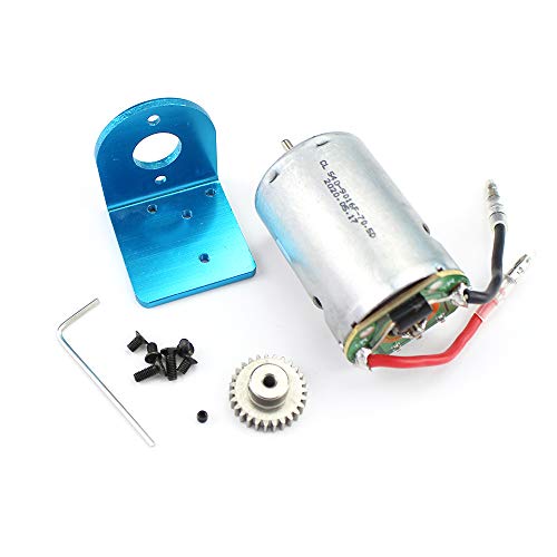 Bumdenuu 540 gebürsteter Motor mit Montagesockel für Wltoys A959-B A959B A969-B A979-B K929-B 1/18 Zubehör für Upgrade-Teile, Fernbedienung Bumdenuu 540 gebürsteter Motor mit Montagesockel für Wltoys A959-B A959B A969-B A979-B K929-B 1/18 Zubehör für Upgrade-Teile, Fernbedienung von Bumdenuu