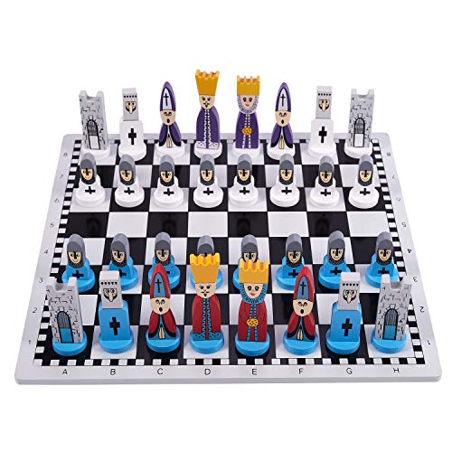 Bumdenuu HöLzerne Schach-Kindergeschenke Karikatur, die Schach-Spielwaren Modelliert von Bumdenuu