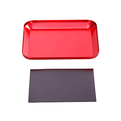 Bumdenuu Praktisches magnetisches Zubehör, RC langlebig, für Drohne, Modell, Reparaturwerkzeuge, Schraubenablage aus Aluminiumlegierung, Kfz-Halterung, Rot Bumdenuu Praktisches magnetisches Zubehör, RC langlebig, für Drohne, Modell, Reparaturwerkzeuge, Schraubenablage aus Aluminiumlegierung, Kfz-Halterung, Rot von Bumdenuu