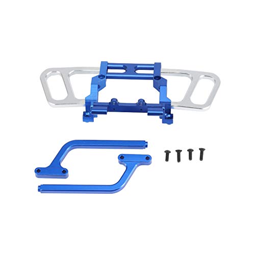 Bumdenuu Stoßstangenleiste aus Metall für Axial Wraith 1/10 Stück Auto-Upgrade-Zubehör mit Fernbedienung, Blau Bumdenuu Stoßstangenleiste aus Metall für Axial Wraith 1/10 Stück Auto-Upgrade-Zubehör mit Fernbedienung, Blau von Bumdenuu