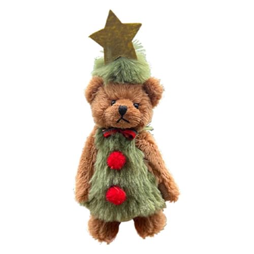 Bumiva Weihnachts-Plüschbär-Spielzeug, Weihnachtsdekoration, Festliches Design für Zuhause, Bauernhaus, Warmes und Schönes Gefühl, Kinder-Spielzeug Bumiva Weihnachts-Plüschbär-Spielzeug, Weihnachtsdekoration, Festliches Design für Zuhause, Bauernhaus, Warmes und Schönes Gefühl, Kinder-Spielzeug von Bumiva