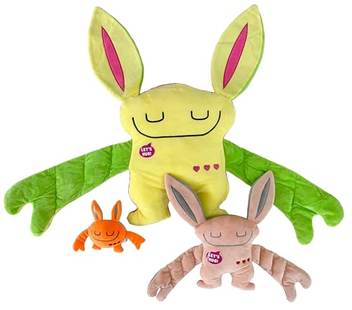 Bumpas 3er-Pack enthält: beschwertes gefülltes Kissen mit Überraschungs-Bumpaloo und Klopfer – weicher und kuscheliger Plüsch für Komfort und sensorische Unterstützung Bumpas 3er-Pack enthält: beschwertes gefülltes Kissen mit Überraschungs-Bumpaloo und Klopfer – weicher und kuscheliger Plüsch für Komfort und sensorische Unterstützung von Bumpas
