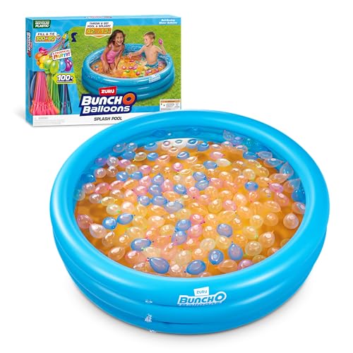 Bunch O Balloons Original Original Splash Pool with Tropical Party 100+ Rapid-Filling Self Sealing Water Balloons by ZURU von Bunch O Balloons