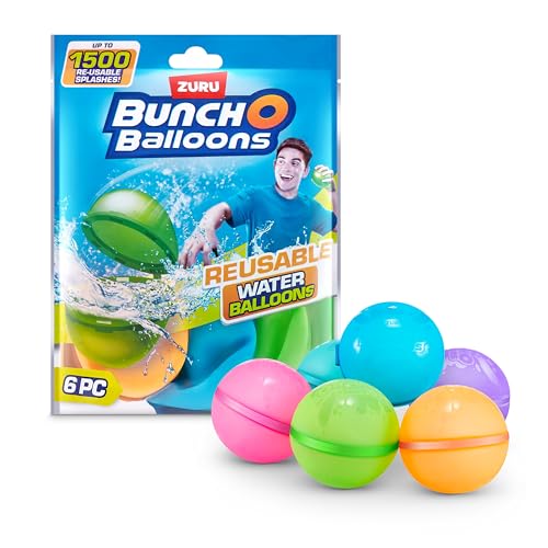 Bunch O Balloons Wiederverwendbare Wasserballons 6er-Pack von Bunch O Balloons