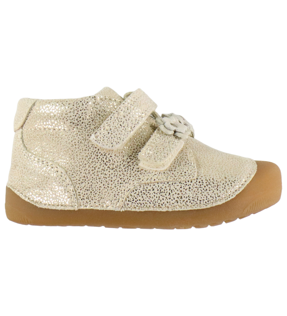 Bundgaard Lauflernschuh - Barfuß - Petit Flower - Ivory Glitter - Bundgaard - 23 - Lauflernschuhe von Bundgaard