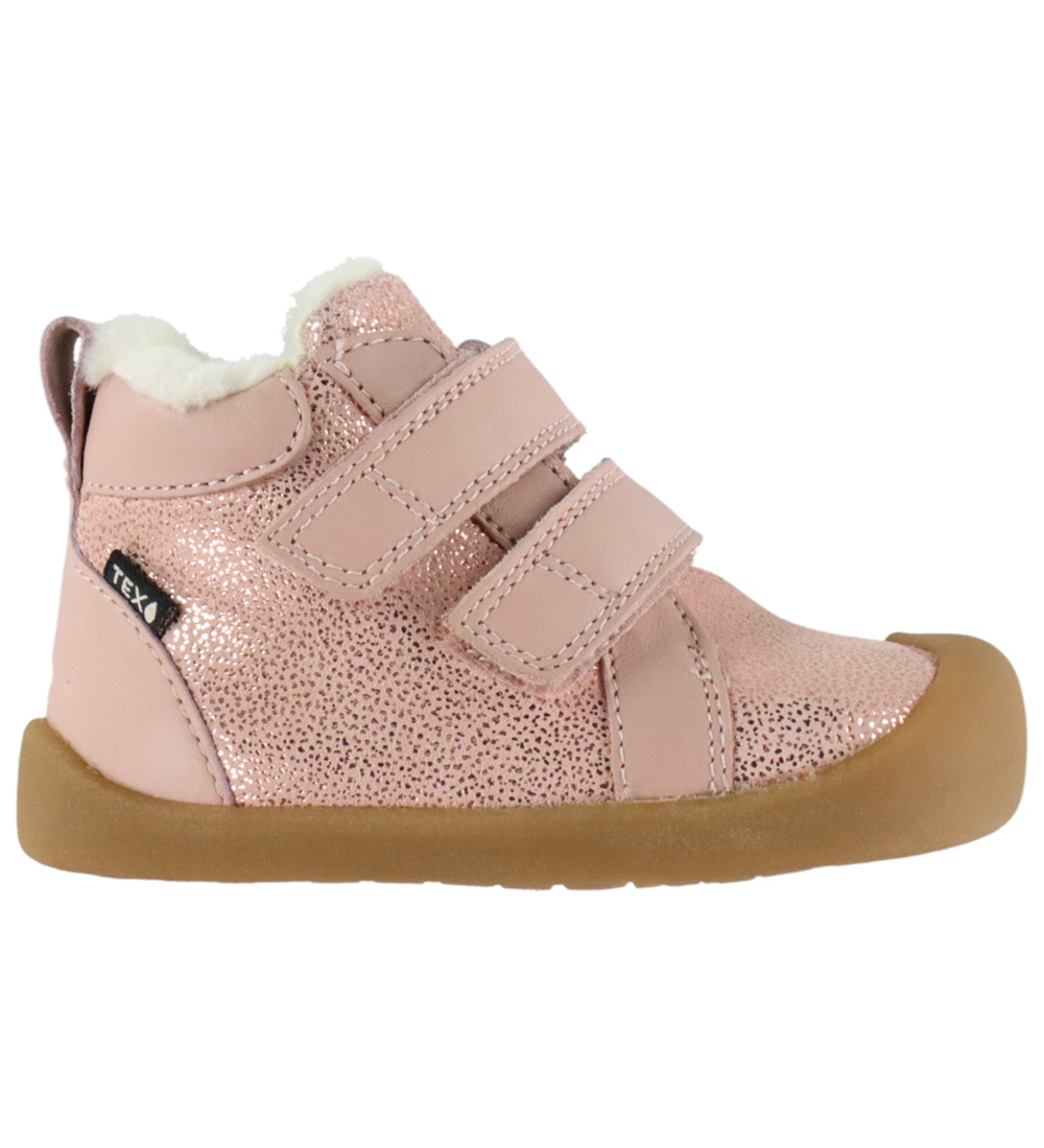 Bundgaard Lauflernschuh - Blüte - Vintage Rose Glitter - Bundgaard - 20 - Lauflernschuhe von Bundgaard