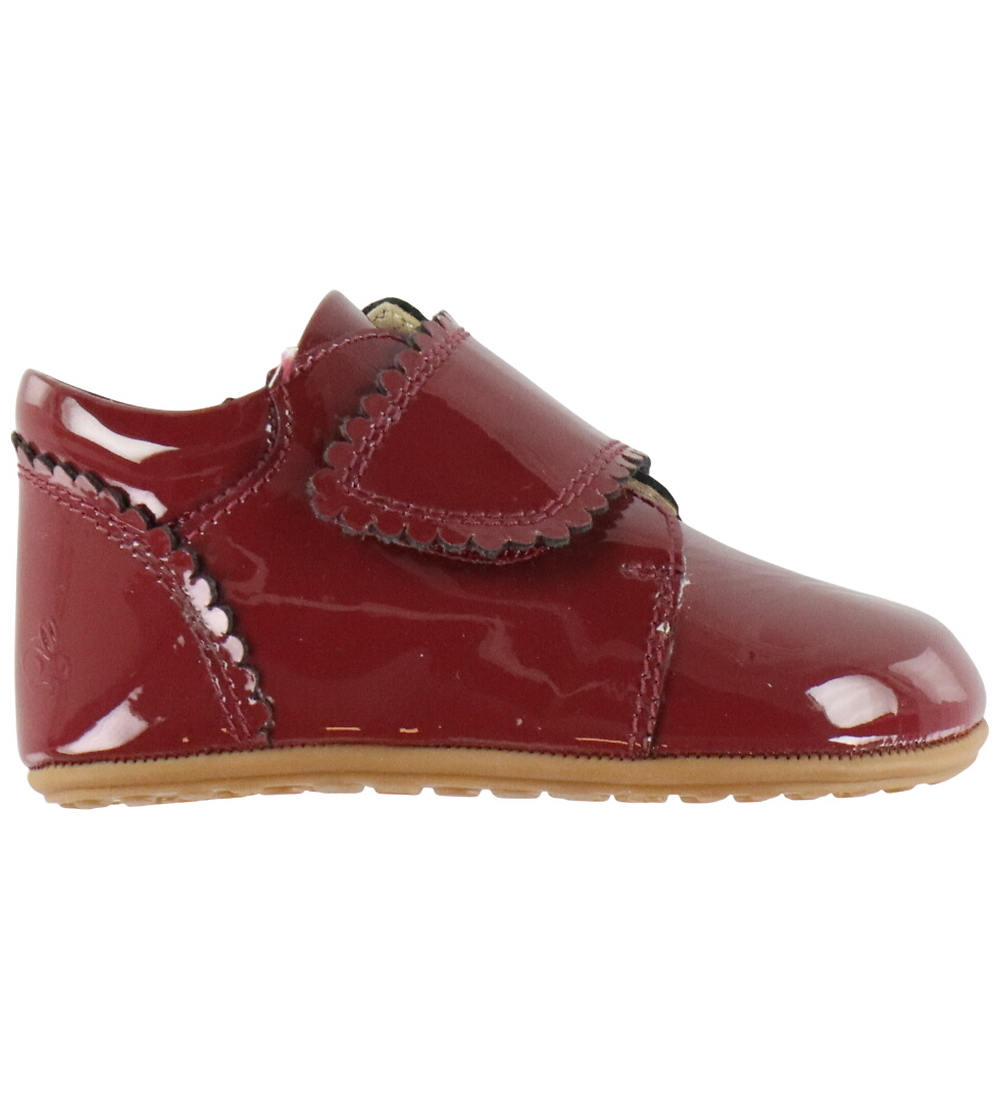 Bundgaard Lauflernschuh - Tannu Scallop Berry - Rot - Bundgaard - 24 - Lauflernschuhe von Bundgaard