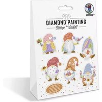 Diamond Painting Sticker "Wichtel" (neu) von Buntpapierfabrik Ludwig Bähr