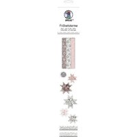 URSUS Dekorationsartikel Fröbelsterne, rosa/hellgrau/dunkelgrau von Ludwig Bähr