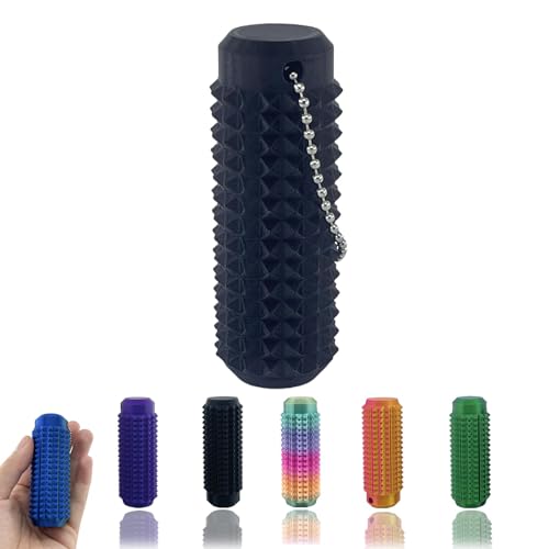 Little Ouchies Fidget, Mini-Zappelspielzeug für Erwachsene, 3D-gedruckter Ventilations-Schlüsselanhänger, Schlüsselanhänger für Angstlinderung, positiv, Geschenk für Freunde, Schwarz Little Ouchies Fidget, Mini-Zappelspielzeug für Erwachsene, 3D-gedruckter Ventilations-Schlüsselanhänger, Schlüsselanhänger für Angstlinderung, positiv, Geschenk für Freunde, Schwarz von Buobiy