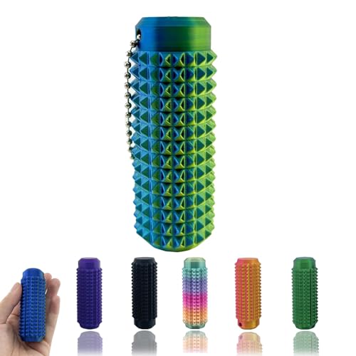 Little Ouchies Fidget Mini-Zappelspielzeug für Erwachsene, 3D-gedruckter Ventilations-Schlüsselanhänger, Schlüsselanhänger für Angstlinderung, positiv, Geschenk für Freunde, Grün Little Ouchies Fidget Mini-Zappelspielzeug für Erwachsene, 3D-gedruckter Ventilations-Schlüsselanhänger, Schlüsselanhänger für Angstlinderung, positiv, Geschenk für Freunde, Grün von Buobiy