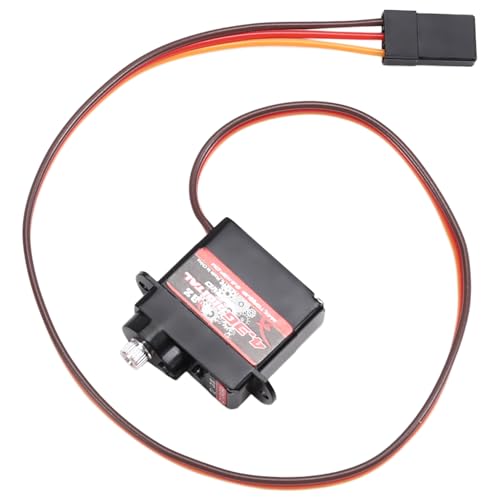 Buqpow 4,3 G Digitaler Servomotor Hochgeschwindigkeits-Lenk-RC-Servo Metallgetriebe-Servo für 1/16 1/18 1/24 RC-Auto-Boot-Hubschrauber von Buqpow