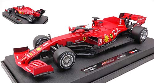 Bburago Scale Modell KOMPATIBEL MIT Ferrari F1 Sebastian Vettel 2020 N.5 1:18 BURAGO BU16808V von Bburago