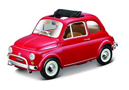 BBURAGO - FIAT 500L (1968) - Realistisches Automodell im Maßstab 1:21, offizielle FIAT-Lizenz, Altersempfehlung ab 3 Jahren von Bburago