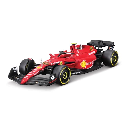 Bburago Formula 1 Ferrari F1-75 (2022) SAINZ 1:43 Scale Die-Cast Colletible Race Car von Bburago