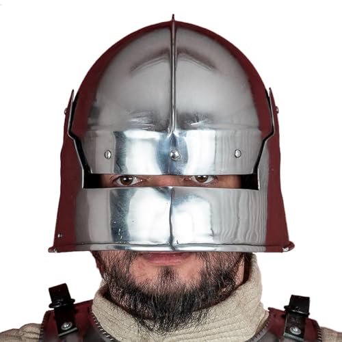Burgschneider - Infanterie Schaller 1,6mm Poliert (Standard, Unisex, Weichstahl) Mittelalter, Fantasy - von Burgschneider