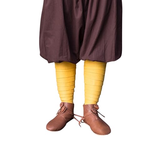 Burgschneider - Wollwadenwickel Aki - Gelb (Standard, Unisex, Wolle) Historisch - Early Medieval, Viking Burgschneider - Wollwadenwickel Aki - Gelb (Standard, Unisex, Wolle) Historisch - Early Medieval, Viking von Burgschneider