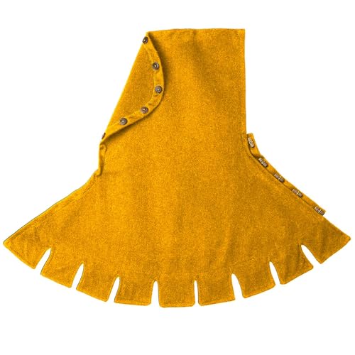 Burgschneider - Rechte Seite Haube Dangereuse Gelb (Standard, Unisex, Wolle) Mittelalter, Fantasy - Medieval Inspired Fantasy Costume von Burgschneider