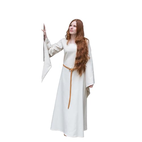 Burgschneider - Trompetenunterkleid Klara - Natur (L, unisex, Cotton) Historisch - High Medieval von Burgschneider