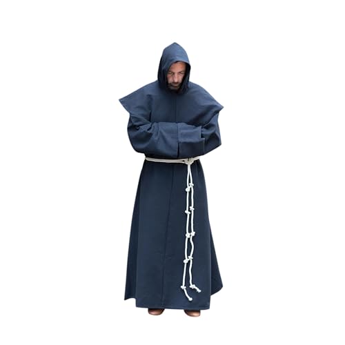 Burgschneider - Mönchskutte Benediktus - Schwarz (XXL/XXXL, Unisex, Baumwolle) Historisch - Medieval Burgschneider - Mönchskutte Benediktus - Schwarz (XXL/XXXL, Unisex, Baumwolle) Historisch - Medieval von Burgschneider