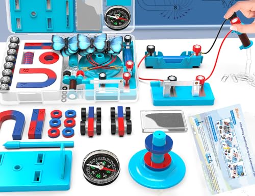 Science Magnets Experiment Set for Kids Elektrizitäts- und Magnetismus-Kit für Studenten Stem Kit Physics Lab Basic Circuit Tools for Learning Starter Science Magnets Experiment Set for Kids Elektrizitäts- und Magnetismus-Kit für Studenten Stem Kit Physics Lab Basic Circuit Tools for Learning Starter von Burnur
