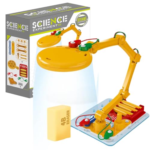 Buroku – Lernspiel Shadowless Lamp | Bauen Sie Ihre Lampe ohne Schatten mit Stromkreis | Stem Experiment für Kinder ab 8 Jahren Buroku – Lernspiel Shadowless Lamp | Bauen Sie Ihre Lampe ohne Schatten mit Stromkreis | Stem Experiment für Kinder ab 8 Jahren von Buroku