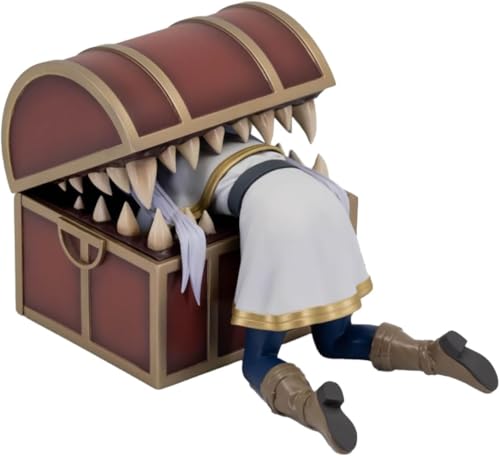Bursker Frieren Figur Anime Statue Schatztruhe Monster Frieren Actionfigur Charakter Modell Sammlerstücke Heim Dekoration Frieren 10cm von Bursker