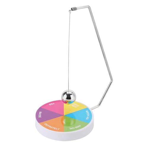 Burulria Entscheidungsträger-Kugelpendel, Dynamisches Schreibtischspielzeug, Geschenk, Dekoration, Magnetische, Schwingendes Pendelspiel Burulria Entscheidungsträger-Kugelpendel, Dynamisches Schreibtischspielzeug, Geschenk, Dekoration, Magnetische, Schwingendes Pendelspiel von Burulria