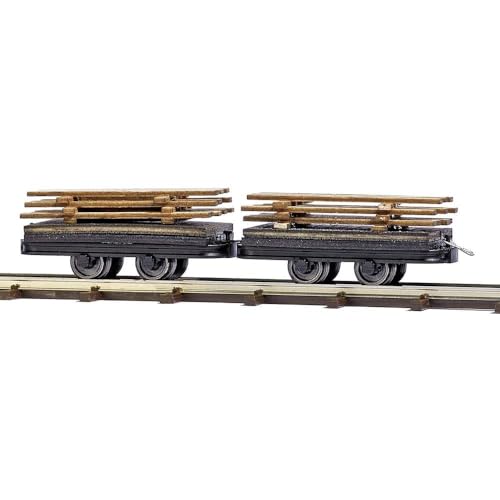 Busch Feldbahn 12218 H0f Zwei Wagen mit Bretterladung Busch Feldbahn 12218 H0f Zwei Wagen mit Bretterladung von Busch-Jaeger