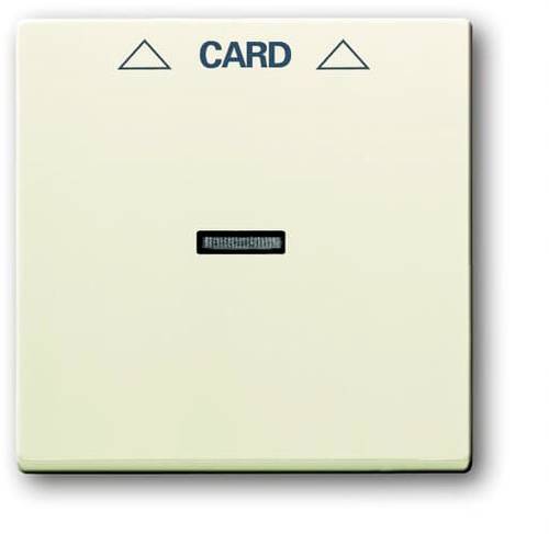 Busch-Jaeger Abdeckung Cardschalter Future Linear Creme-Weiß, Perlweiß 2CKA001710A3640 von Busch-Jaeger
