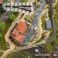 Busch - 1 Weiche rechts H0 Busch - 1 Weiche rechts H0 von Busch Modellspielwaren