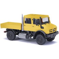 Busch 51080 H0 LKW Modell Mercedes Benz Unimog U 5023, gelb von Busch Modellspielwaren