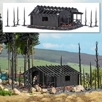 Busch - Abgebrannte Waldhütte H0 Busch - Abgebrannte Waldhütte H0 von Busch Modellspielwaren