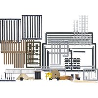 Busch - Baustellen-Set H0 Busch - Baustellen-Set H0 von Busch Modellspielwaren