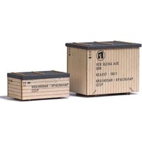 Busch - Maschinenkisten Ost H0 von Busch Modellspielwaren