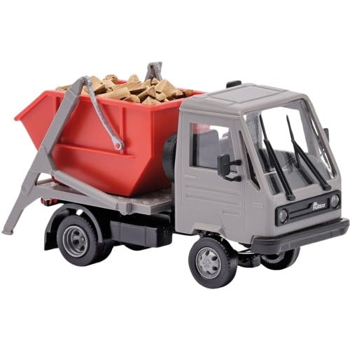 42237 H0 Multicar M26 mit Absetzkipper und Holzscheiten von Busch
