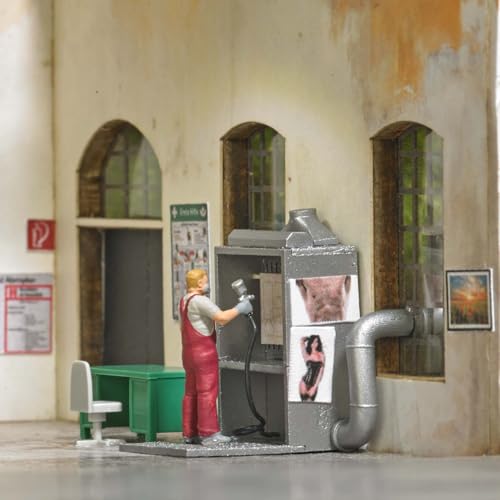 48736 H0 FIAT 500 mit Aufziehschlüssel von Busch
