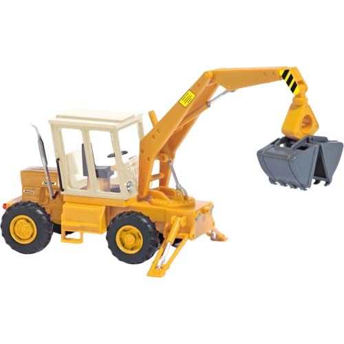54402 H0 TIH 445 Schlepper mit Baggerschaufel, Orange/Beige 54402 H0 TIH 445 Schlepper mit Baggerschaufel, Orange/Beige von Busch