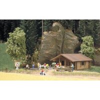 BUSCH 1035 H0 Blockhütte von Busch