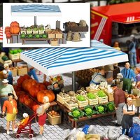 BUSCH 1070 H0 Marktstand »Gemüse« BUSCH 1070 H0 Marktstand »Gemüse« von Busch
