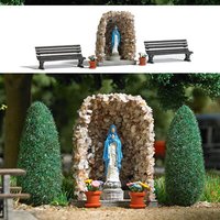 BUSCH 1095 H0 Lourdesgrotte BUSCH 1095 H0 Lourdesgrotte von Busch
