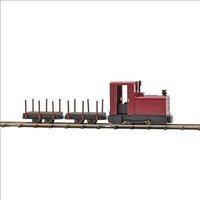BUSCH 12019 H0 Feldbahn Start-Set mit Deutz Diesellok von Busch