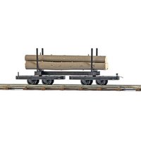 BUSCH 12222 H0 Drehgestell-Rungenwagen mit Baumstämmen BUSCH 12222 H0 Drehgestell-Rungenwagen mit Baumstämmen von Busch