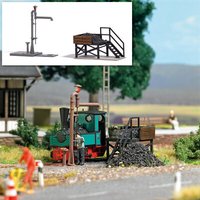 BUSCH 12378 H0 Klein-Bekohlung mit Gelenkwasserkran von Busch
